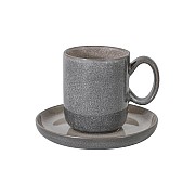 Чашка с блюдцем Mercury Home & Style 0,15 л