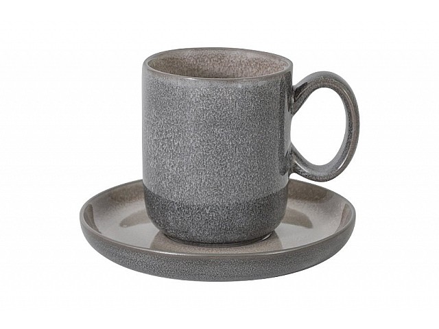 Чашка с блюдцем Mercury Home & Style 0,15 л