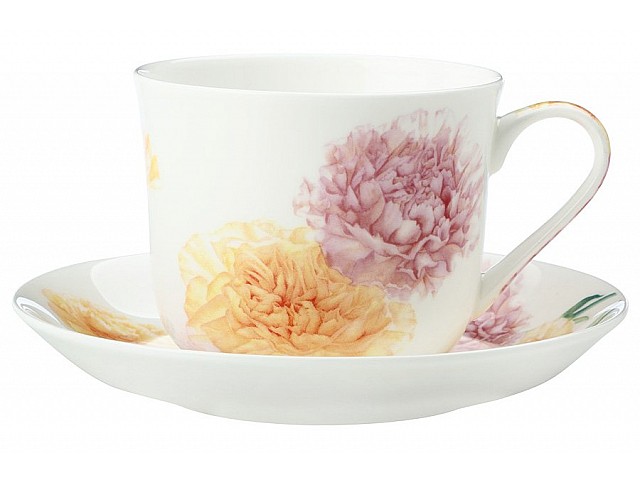 Чашка с блюдцем Гвоздики Maxwell & Williams 0,48 л