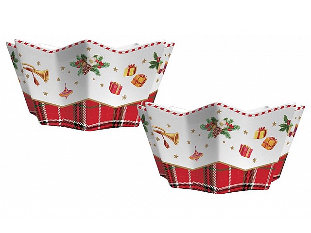 Набор салатников Щелкунчик винтажный Easy Life 14 см 2 штуки