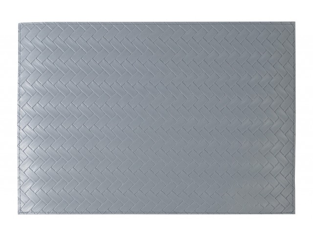 Салфетка под горячее Имитация кожи, серый, 43х30 см