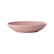 Тарелка суповая Corallo розовая Casa Domani 21 см
