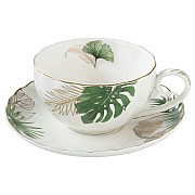 Чашка с блюдцем Экзотика Easy Life 0,2 л