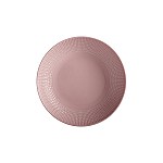 Тарелка суповая Corallo розовая Casa Domani 21 см