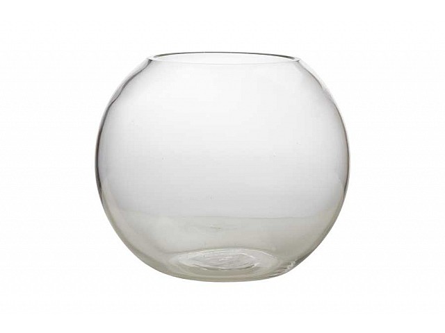 Ваза для цветов круглая Diamante 19 см