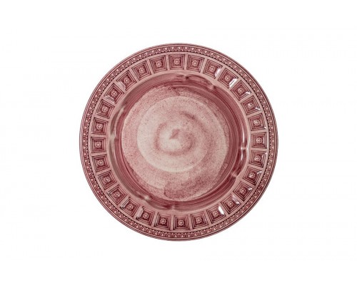 Тарелка закусочная Augusta розовая Matceramica 22 см