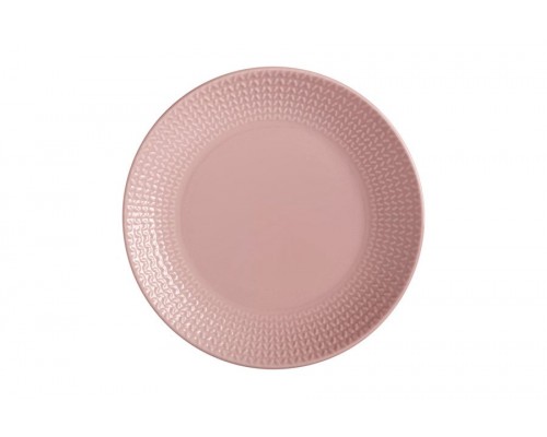 Тарелка Corallo розовая Casa Domani 19 см