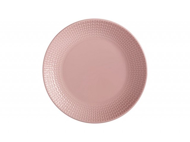 Тарелка Corallo розовая Casa Domani 19 см
