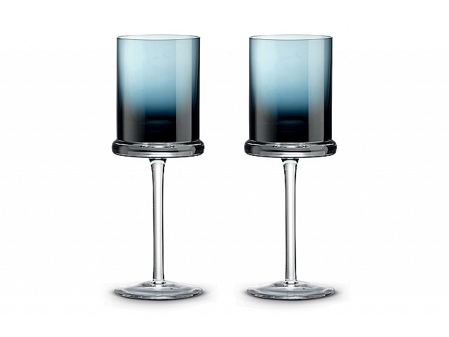 Набор бокалов для вина Fun Classy, тёмно-синий, 0,27 л, 2 шт