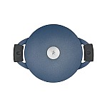 Кастрюля Agile, синяя, 24 см, 4,2 л