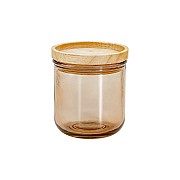 Банка для сыпучих продуктов Jars 350 мл коричневая