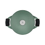 Кастрюля Agile, зелёная, 24 см, 4,2 л