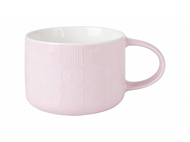 Кружка Геометрия розовая Maxwell & Williams 500 мл