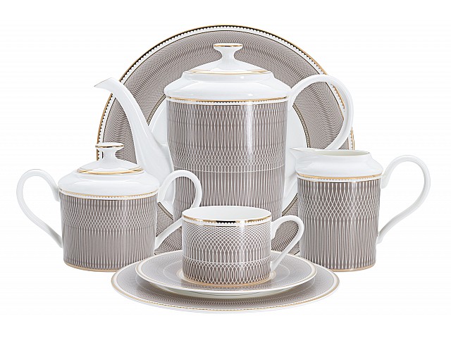 Чайный сервиз Мокко на 12 персон 40 предметов