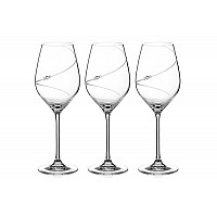 Набор бокалов для белого вина Силуэт Diamante 360 мл 6 шт