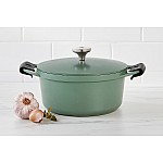 Кастрюля Agile, зелёная, 24 см, 4,2 л