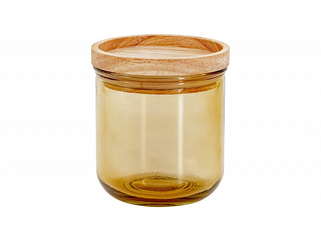 Банка для сыпучих продуктов Jars 350 мл светло-коричневая