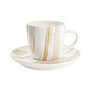 Чашка с блюдцем The Royal Marble, 0,25 л