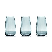Набор стаканов для воды Opium дымчатый 570 мл 6 шт