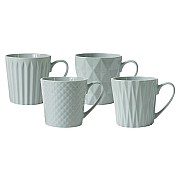 Набор из 4-х кружек Nova голубой Maxwell & Williams 380 мл