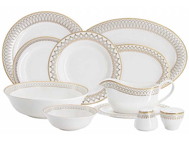 Обеденный сервиз Диадема Anna Lafarg Emily на 6 персон 27 предметов