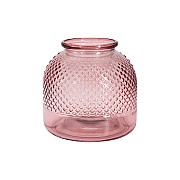 Ваза SAN MIGUEL Diamante розовая 24 см