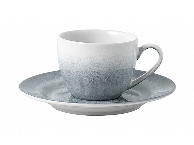 Пара кофейная Vulcano 90 мл серо-голубая