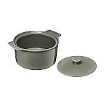 Кастрюля Indulgence 1,3 л с крышкой серо-зеленая