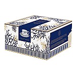 Пара чайная Кораллы Corallo на 1 персону 220 мл белая