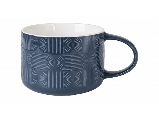 Кружка Геометрия индиго Maxwell & Williams 500 мл