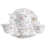 Чайный сервиз Розовый танец 12 персон 40 предметов
