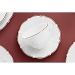 Чашка с блюдцем Лотос, 0,25 л