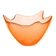 Ваза SAN MIGUEL Feston оранжевая 30 см