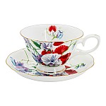 Набор чашек с блюдцами Душистый горошек, 0,18 л, 2 шт