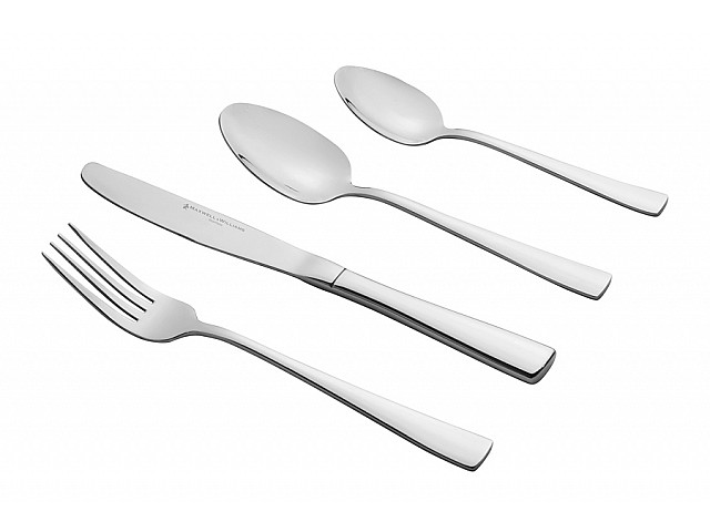 Набор столовых приборов Arden, серебристый, 4 персоны, 16 предметов