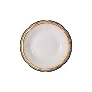 Тарелка суповая Pompeia кремовая Matceramica 23 см 0,45 л