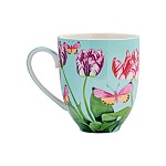 Кружка с подставкой Тюльпаны, 0,4 л