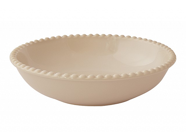 Тарелка суповая Easy Life Tiffany бежевая 20 см 750 мл