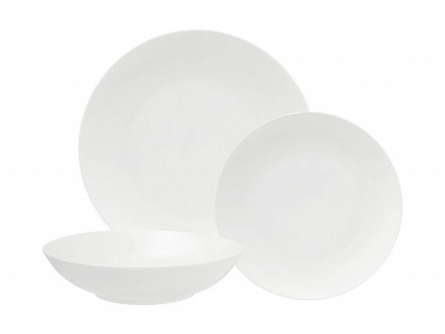 Сервиз обеденный White Basicsна 4 персоны 12 педметов белый