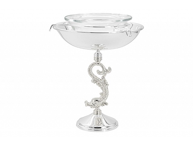 Икорница Queen Fish 15х19 см на подставке морской конек