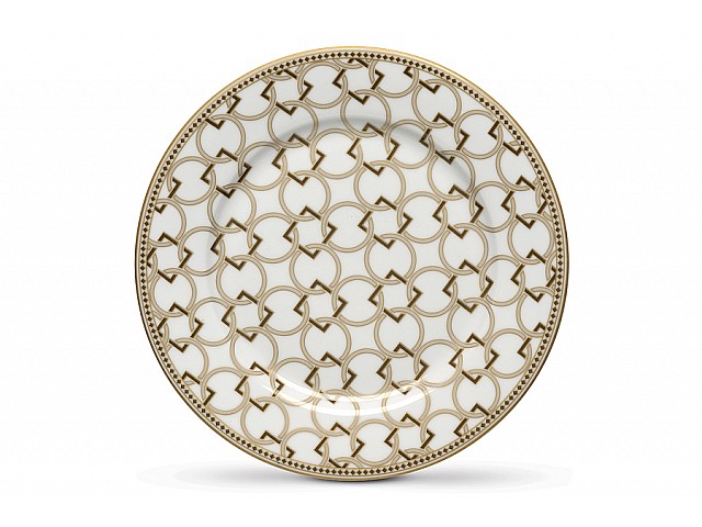 Тарелка закусочная Deco, 19,5 см, белая