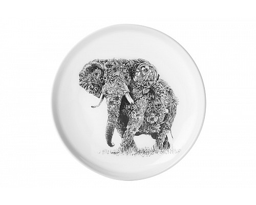Тарелка десертная Африканский слон 20 см