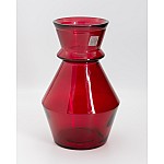 Ваза SAN MIGUEL Merida рубиновая 25 см