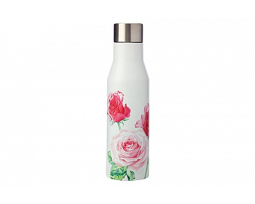 Термос-бутылка вакуумная Розы 400 мл