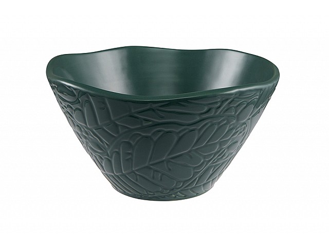 Салатник Reminisce 15 см 500 мл темно-зеленый круглый