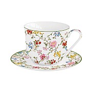 Чашка с блюдцем Сад мечты Easy Life 370 мл