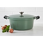 Кастрюля Agile, зелёная, 28 см, 6,3 л