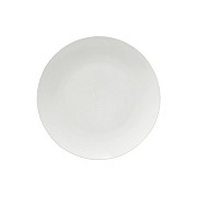 Тарелка обеденная 27 см белая White Basics