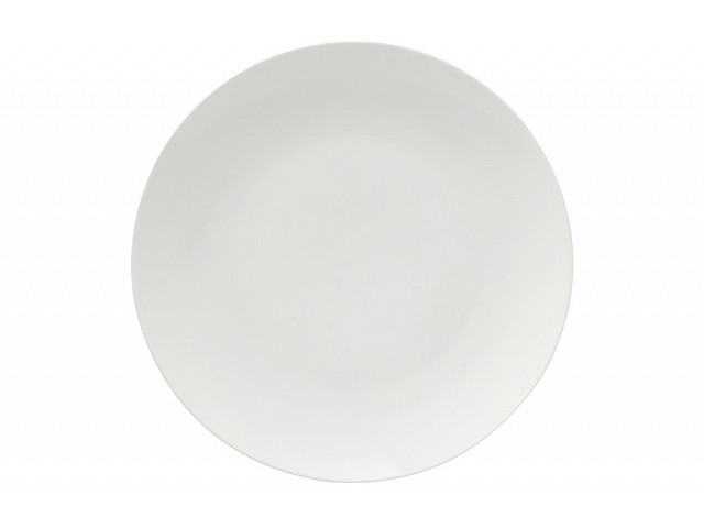 Тарелка обеденная 27 см белая White Basics