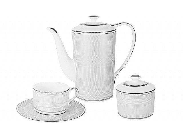 Чайный сервиз Жемчуг на 6 персон 21 предмет